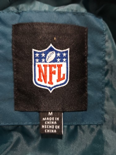 NFL Philadelphia Eagles Puffer Vest Zip Up Jacket Football Size Adult Medium - Picture 3 of 11
