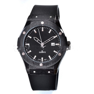Men's and Women's Casual Quartz Calendar Watch with Waterproof Feature