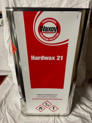 WAXOYL 1.3 Gallon Hardwax 21 SUPER DUTY Permanent Undercoating Tin