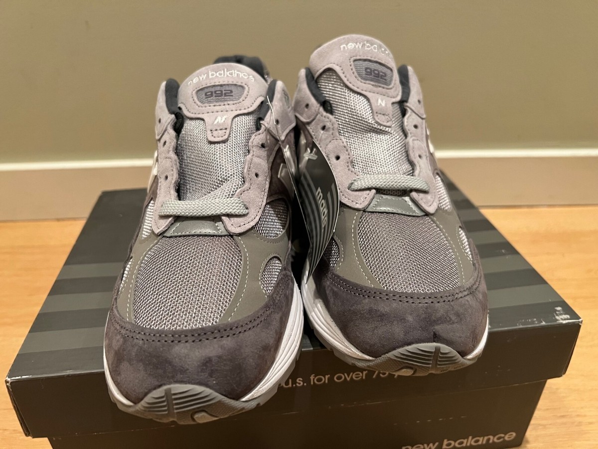 New Balance 992 Grey Red Blue M992AG Made in USA size 13 D New Balance 992 Grey Red Blue M992AG Made in USA size 13 D