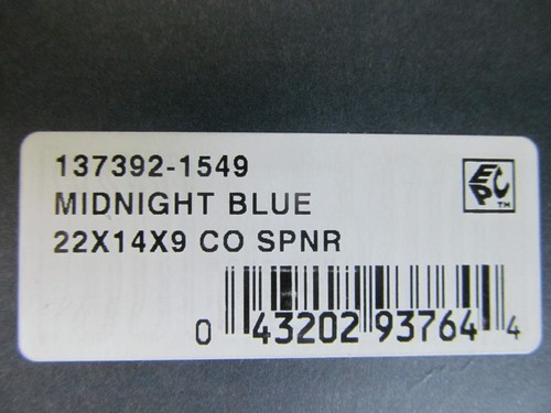Samsonite Luggage 22" Carry On Spinner-Midnight Navy Blue, TSA Locking, USB -NWT - Picture 13 of 13