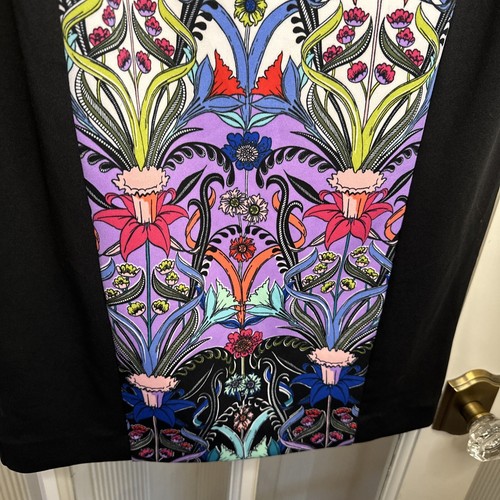 Nicole Miller Pencil Skirt Multicolored Floral Print Womens Medium NWT - Picture 5 of 13