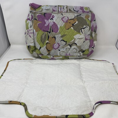Vera Bradley Portobello Road Diaper Bag travel baby floral  display picture 1