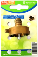 Verschraubung 2 Tlg., Messing Ig Ø 30,93 Mm (1''), TüLle Ø 12,70 Mm (1/2'')