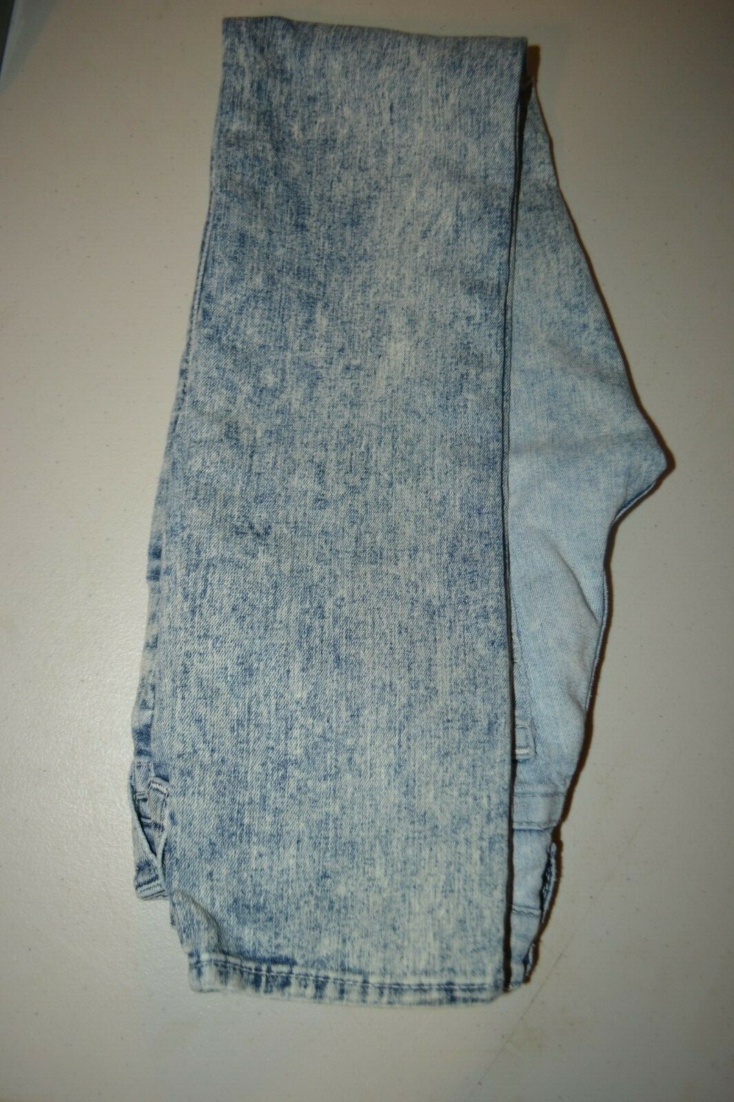True Religion Women's Skinny Bleached Out No Pocket Flaps Denim Jeans Sz 26x31 thumbnail 11