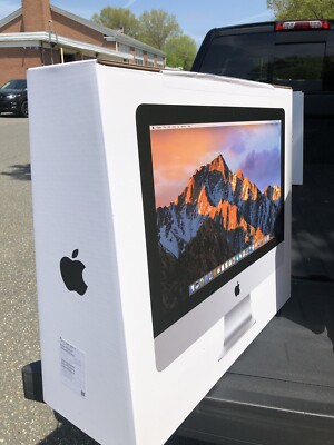 CLEAN EMPTY BOX for 21.5” APPLE iMac Includes Styrofoam Inserts