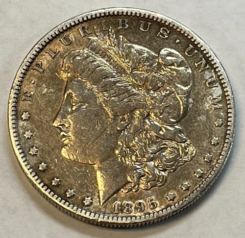 1895 O Morgan Silver Dollar $1 - New Orleans, Tough Date, XF Details Cleaned