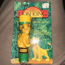 Disney’s The Lion King Simba Flashlight Janex 1994 Brand New Sealed