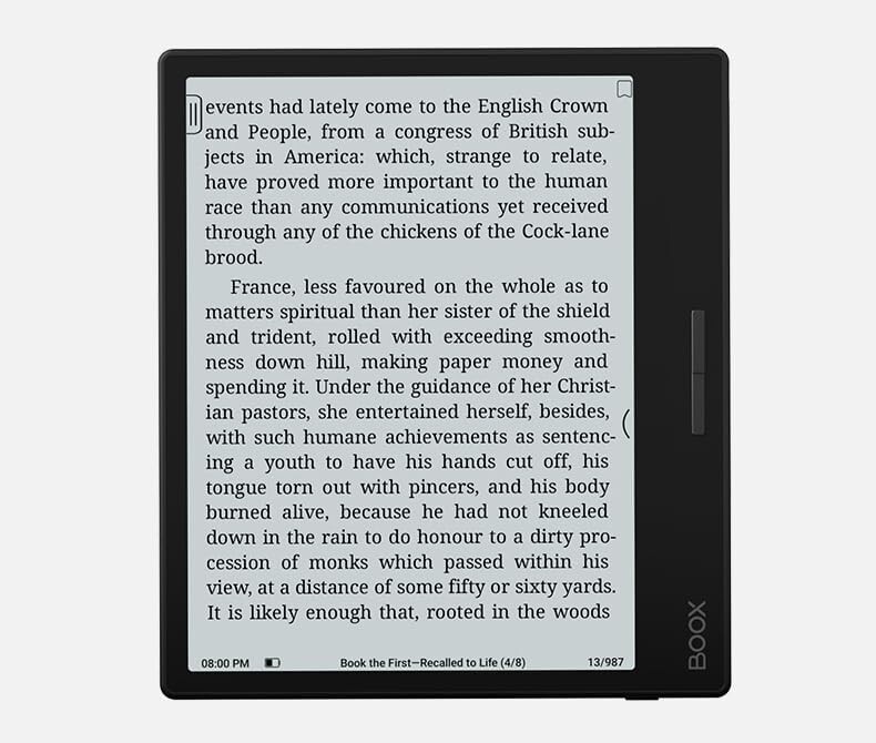Onyx Boox Page 7” E-ink E-Reader Tablet WiFi Black Android 11 | eBay