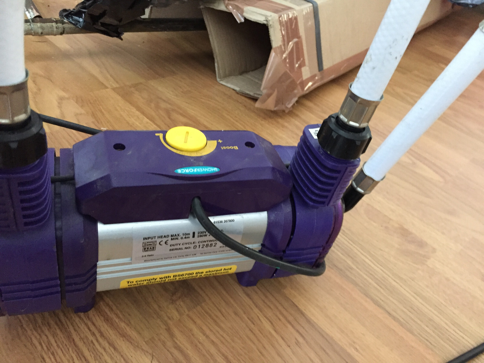 Easy Boost Duraspeed 2 Twin Shower Pump Water Pump Boost Bath Pressure