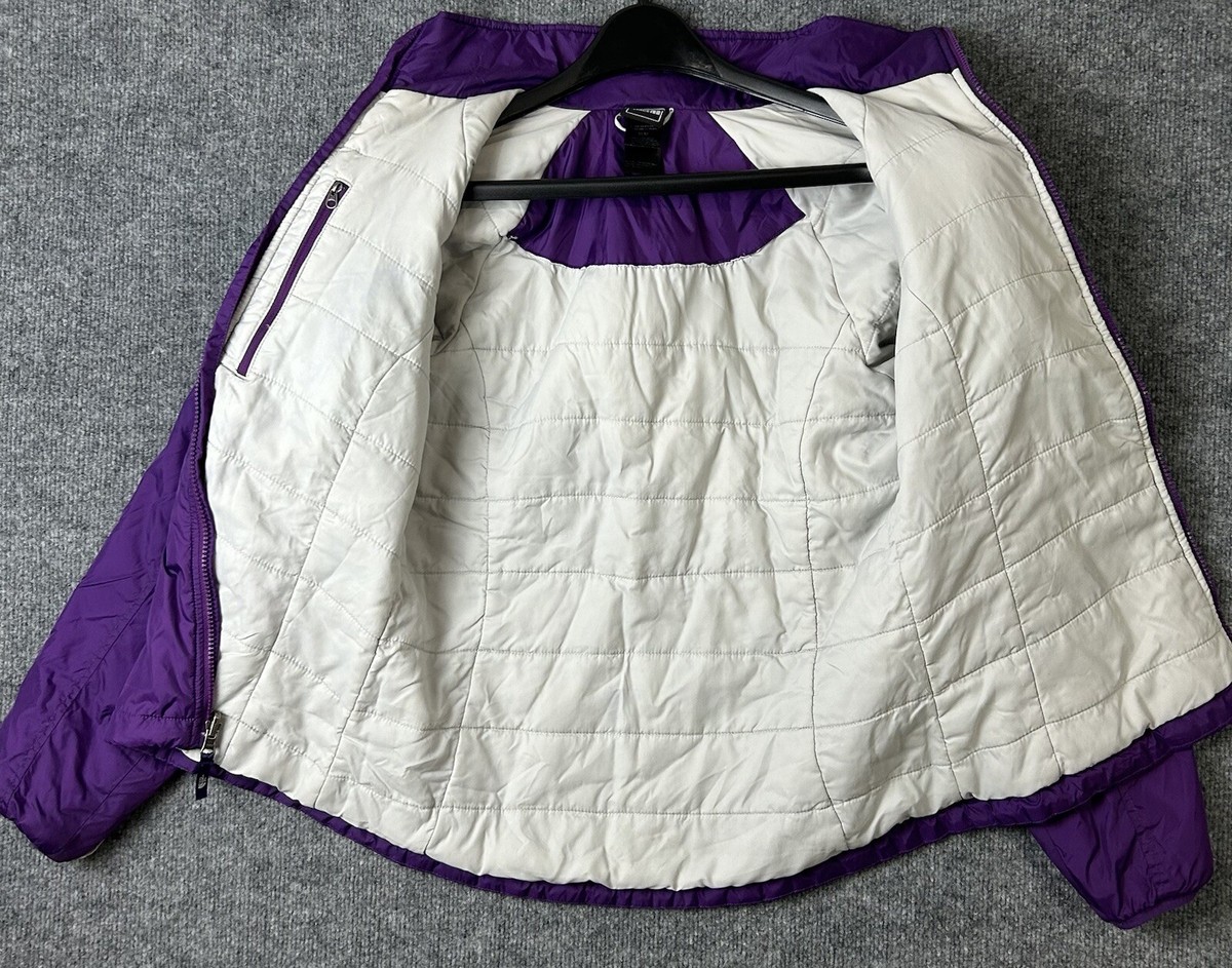 The North Face Jacket Womens Medium Purple White TB5M/TN5M The North Face Jacket Womens Medium Purple White TB5M/TN5M