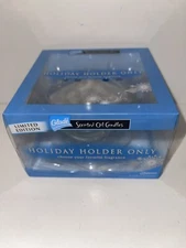 Glade Holiday Edition Glass Candle Holder Scented Oil Candle Holder Only