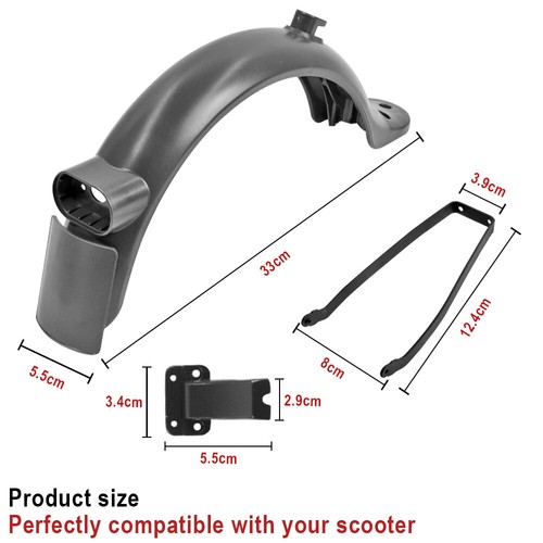 Für Xiaomi M365 pro2 1S MI3 E-Scooter Kotflügelhalterung hinten + Rücklicht-DE - Bild 4 von 11