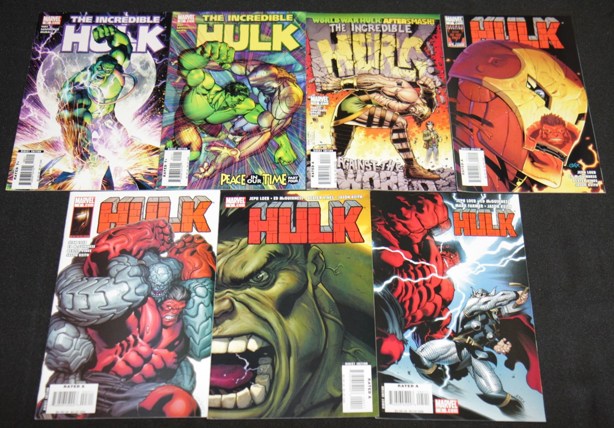 Hulk Title Color In Hulk Titles