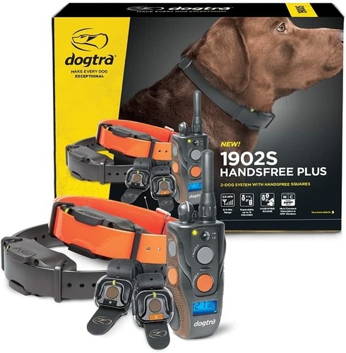 Dogtra 1902S HANDSFREE PLUS E-Collar Remote 2-Dog Trainer Expandable 3/4 Mile - Picture 2 of 8