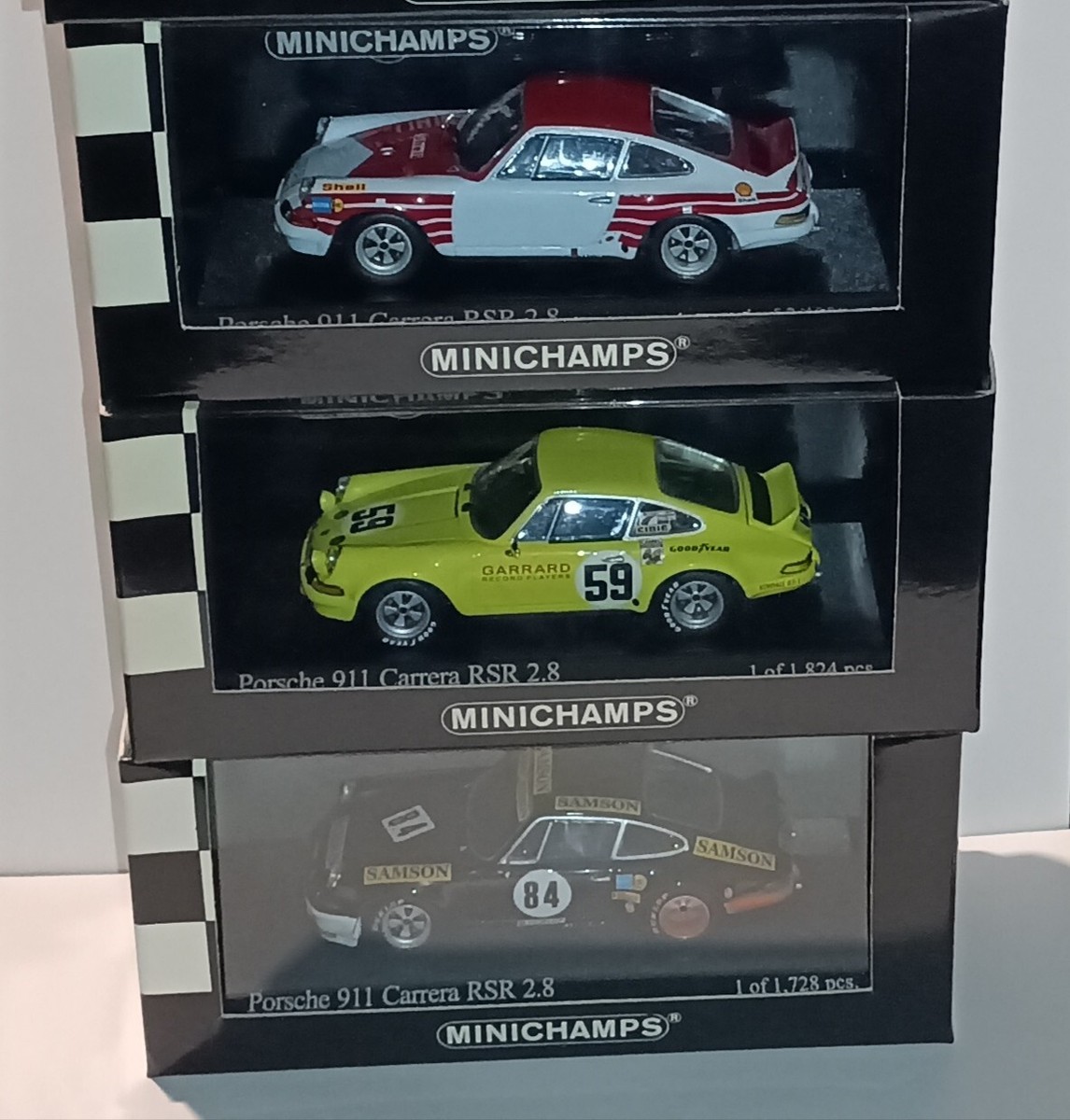 MINICHAMPS 1/43 Porsche 911 Carrera RSR Porsche 911 2.8 Carrera