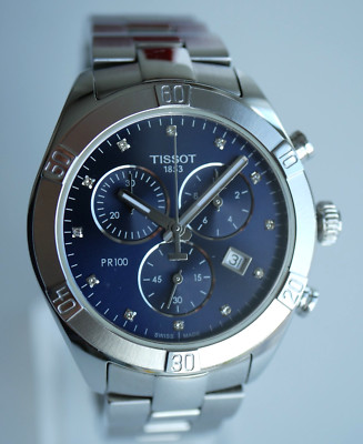 Tissot PR 100 Sport Chic Chronograph T101.917.11.046.00 Full Set