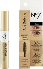 Black Serum Mascara - No7 Age Defying - Non-Clumping Formula