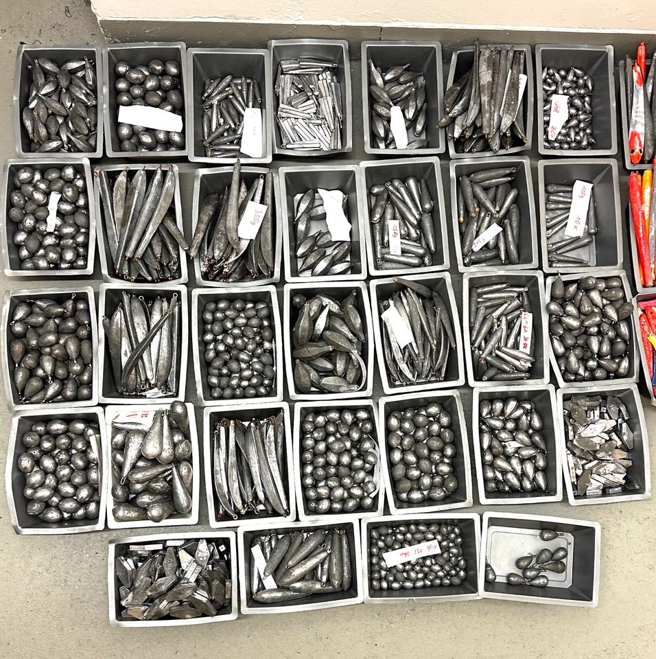 Heringsblei Brandungsblei Angelblei mit Öse 50g Hering Zander Aal NEU unbenutzt - Bild 4 von 4