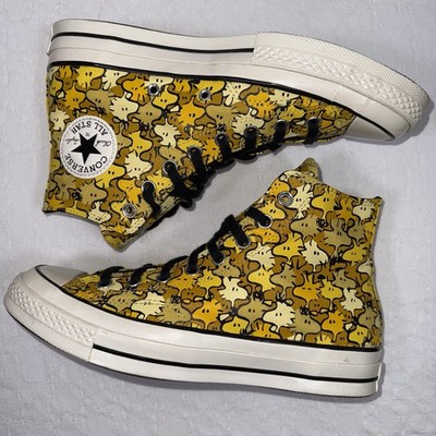 Converse  Chuck Taylor X Peanuts Woodstock Hi-Tops Retro Baller Sz Men 8 Wm 10