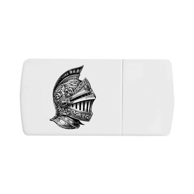 Pillendose ''Ritterhelm'' mit Tablettensplitter (PI00028684)