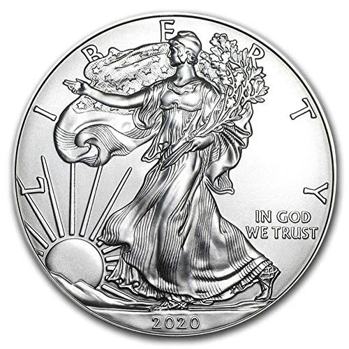 2020 Silver 1 oz American Eagle BU .999 Fine Silver Coin