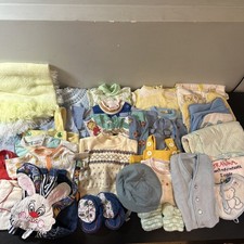 Baby boys clothing vintage Retro Collection lot Used Unique 3 6 9 12 Months Nice