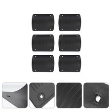 6Pcs Black Plastic Corner Protectors for Luggage Suitcase Durable DIY Supplies