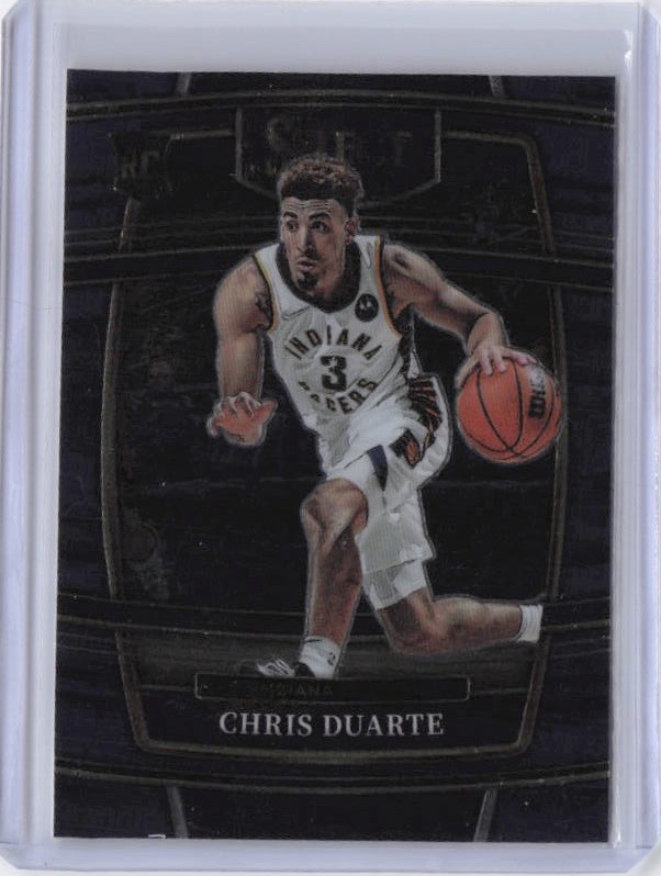 2021-22 Panini Select Chris Duarte Blue (Retail Base) #41