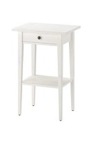 Comodino Ikea Hemnes ripiano bianco legno massello ottime condizioni raro! Spedizione lampo