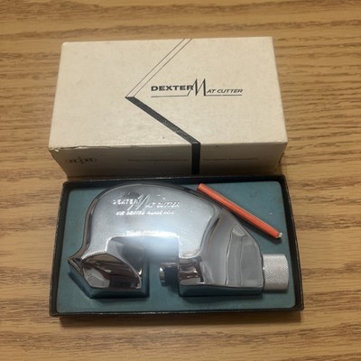 Vintage Dexter Mat Cutter New In Box All Parts