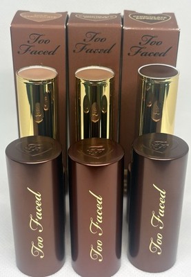 LOT OF 3 -Too Faced Chocolate Soleil Melting Bronzing & Sculpting Sticks $105 Rv