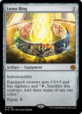 MTG Lotus Ring [Outlaws of Thunder Junction: The Big Score] Near Mint Magic