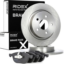 RIDEX Bremsenset Hinten Bremsscheiben Beläge für FORD Focus II Schrägheck