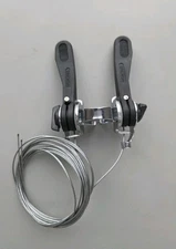 Sunlite Downtube Friction Shifters 28.6 w/cables 53716