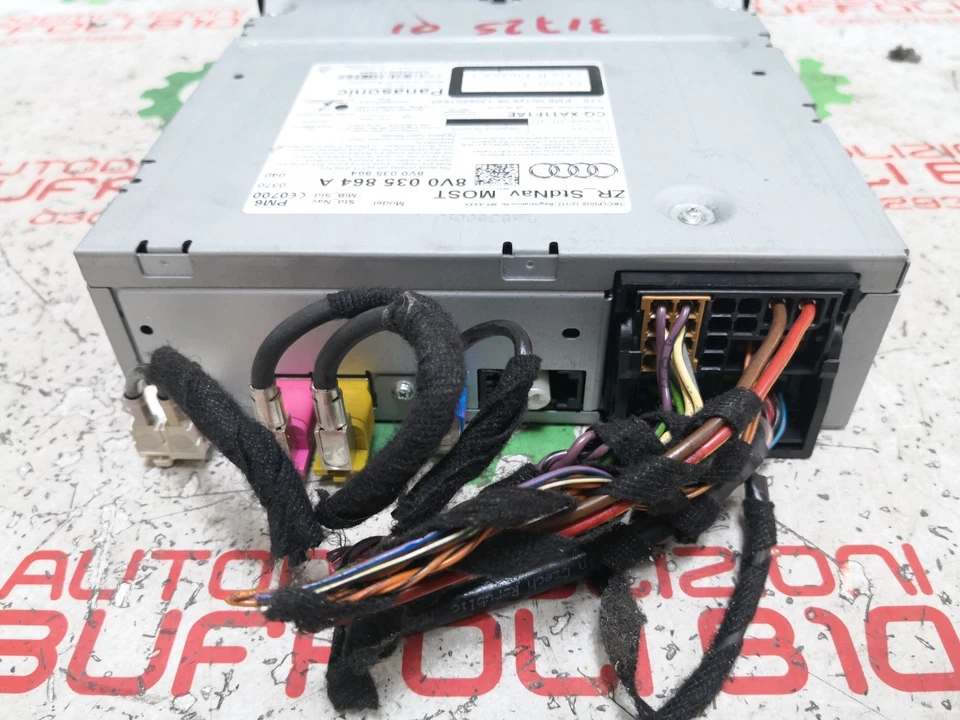 8V0035864A CENTRALINA MULTIMEDIALE SISTEMA DI NAVIGAZIONE SATELLITARE AUDI A3 1. - Immagine 3 di 3