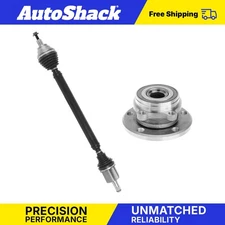 Front Right CV Axle Shaft Wheel Hub Bearing for 2005-2018 Volkswagen Jetta