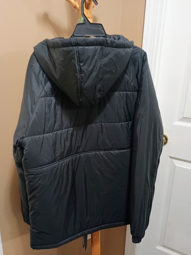 NWT Hurley Black Large Thermal Wall Coat - Picture 2 of 7