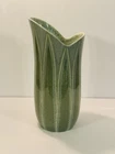 Vtg  Red Wing Pottery Decorator Mid-Century Vase 11" Green Charles Murphy M4006