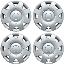 Set Of 4 Hubcaps 16 Silver Abs Wheel Covers For 1998 - 2001 Volkswagen Beetle Set Of 4 Hubcaps 16 Silver Abs Wheel Covers For 1998 - 2001 Volkswagen Beetle