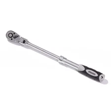 STEELMAN 3/8-Inch Drive 9.5-13.5in L Extendable Flex-Head Ratchet, 96755