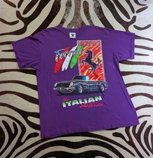 Vintage Ferrari 90s T-Shirt Prancing Horse Logo Official Licensed F1 Racing XLRG
