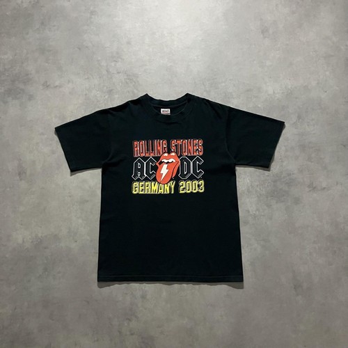 00s Rolling Stones AC DC Band T-shirt Van T tee | eBay
