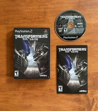 Transformers The Game (PlayStation 2 Ps2) MINT MINT Condition CIB Complete