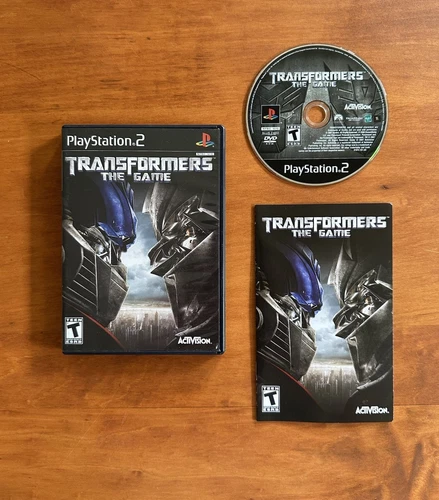 Transformers The Game (PlayStation 2 Ps2) MINT MINT Condition CIB Complete
