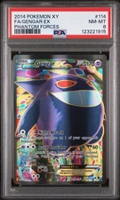 Gengar EX Full Art Holo Card 114/119 XY-Phantom Forces PSA 8 on eBay