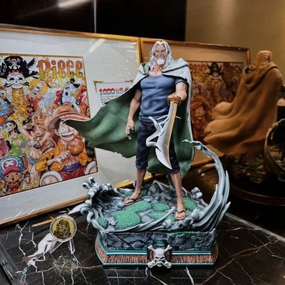 Silvers Rayleigh 32cm Anime Action Figure Statue PVC Collectible Model Toy Gift