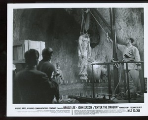 ENTER the DRAGON Original 1973 8 x 10 Still JIM KELLY in HAN'S Lair vv