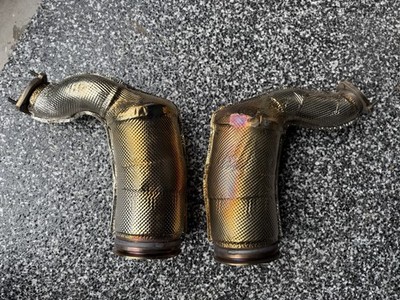 Lamborghini Urus / Audi RSQ8 OEM Catalytic Converters - 4M0254202A 4M0254252M