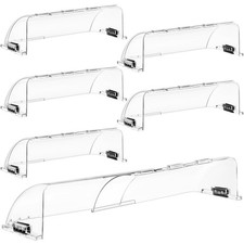 6 Pcs Adjustable Air Vent Deflector 8'' to 14'' Floor Sidewall Magnetic Vent Cov